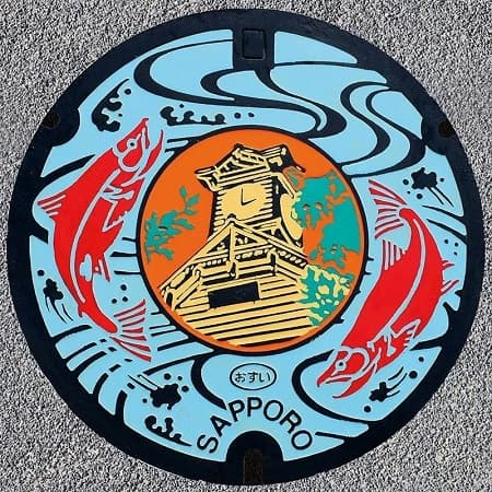 藝術(shù)井蓋圖片大全
